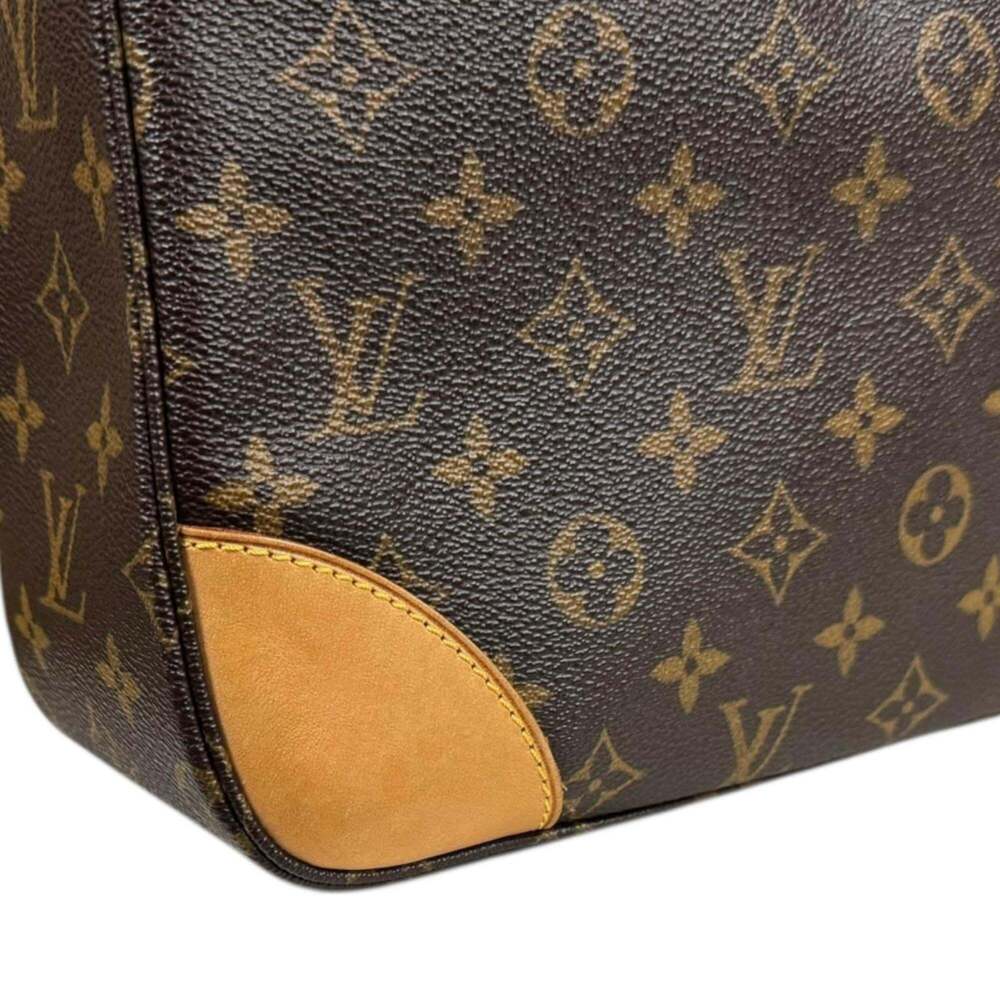 LOUIS VUITTON Authentic Brown Monogram Canvas Boulogne 30 Shoulder Bag - Picture 8 of 13